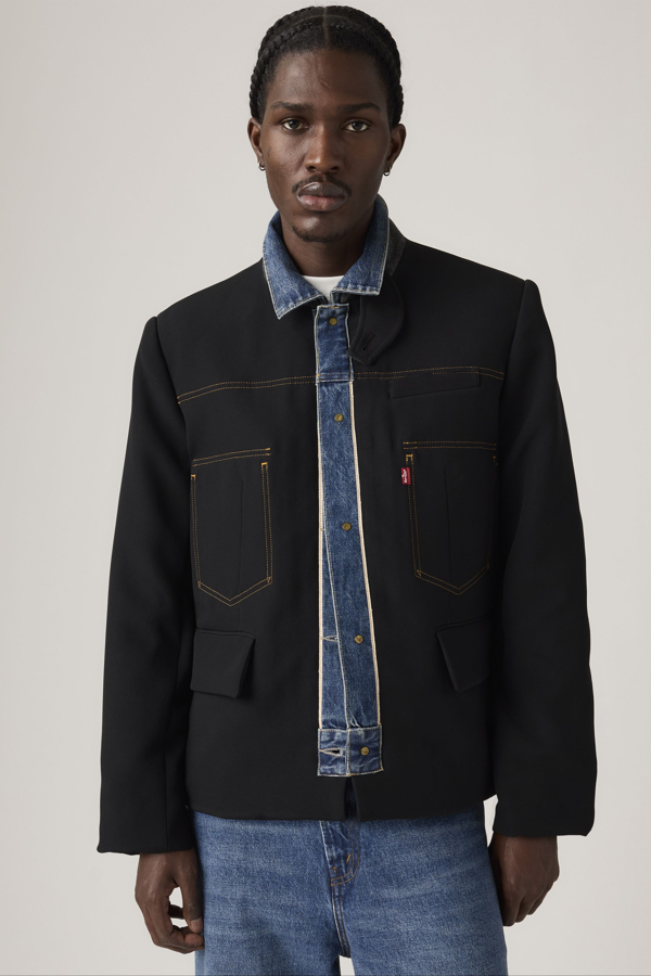 Levi's Levi's x sacai Denim x Metelasse Twill omkeerbare blouson - Men's - S -