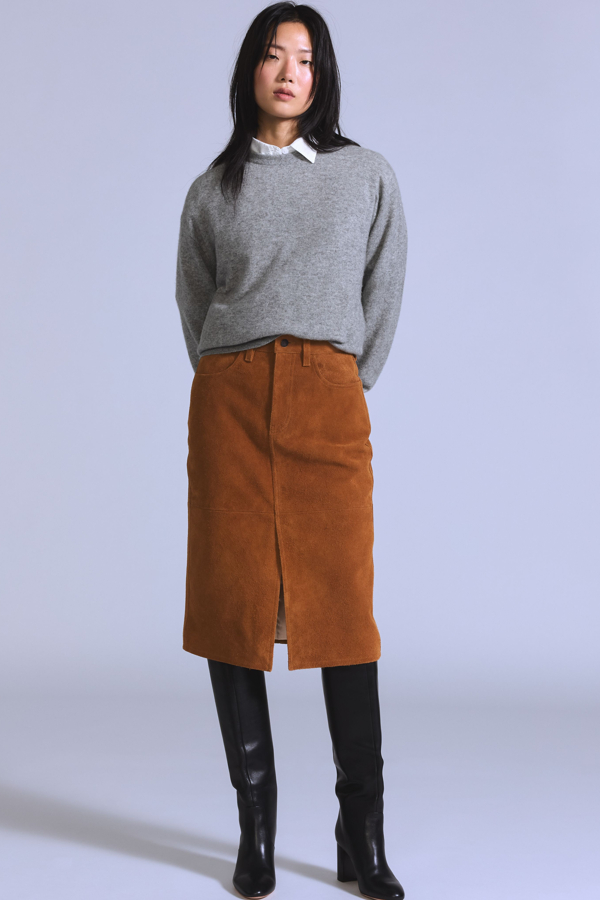 Levi's Suede Pencil Skirt - Women's - 27 -