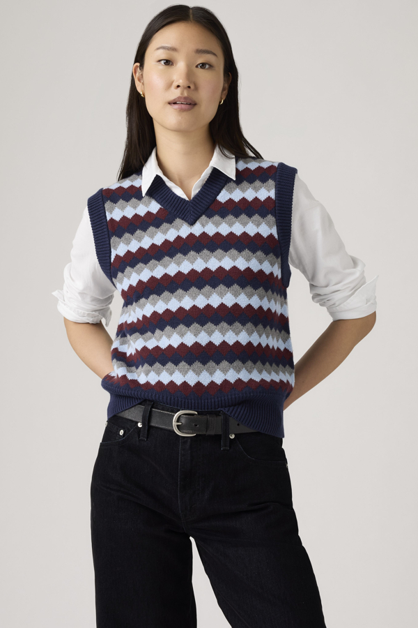 Levi's Charlie Vest met V hals - Women's - L -