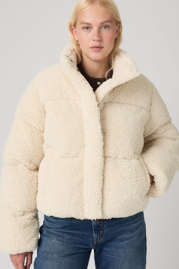 Levi's Brynn Cropped Puffer Jacket - Women's - S -