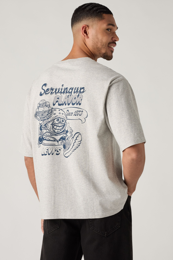 Levi's Pocket T shirt met halflange mouwen en print - Men's - L -