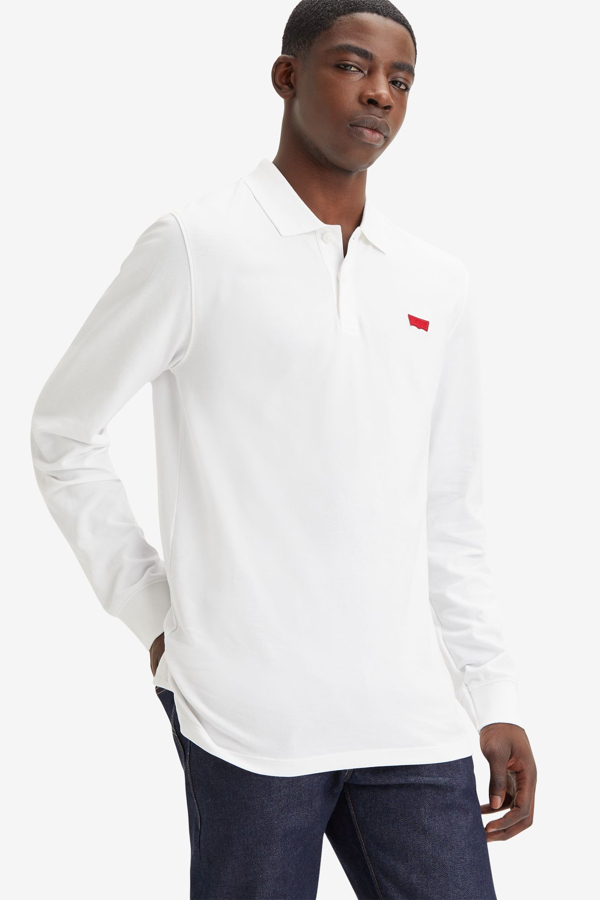 Levi's Slim Housemark Polo met lange mouw - Men's - L -