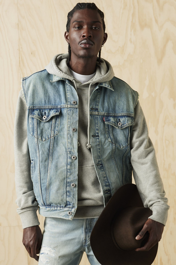 Levi's Relaxed Trucker Vest - Men's - M -