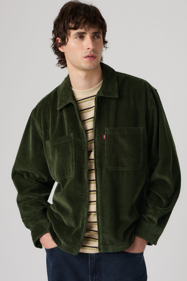 Levi's Ports Boxy Zip Up Overshirt - Men's - XL -