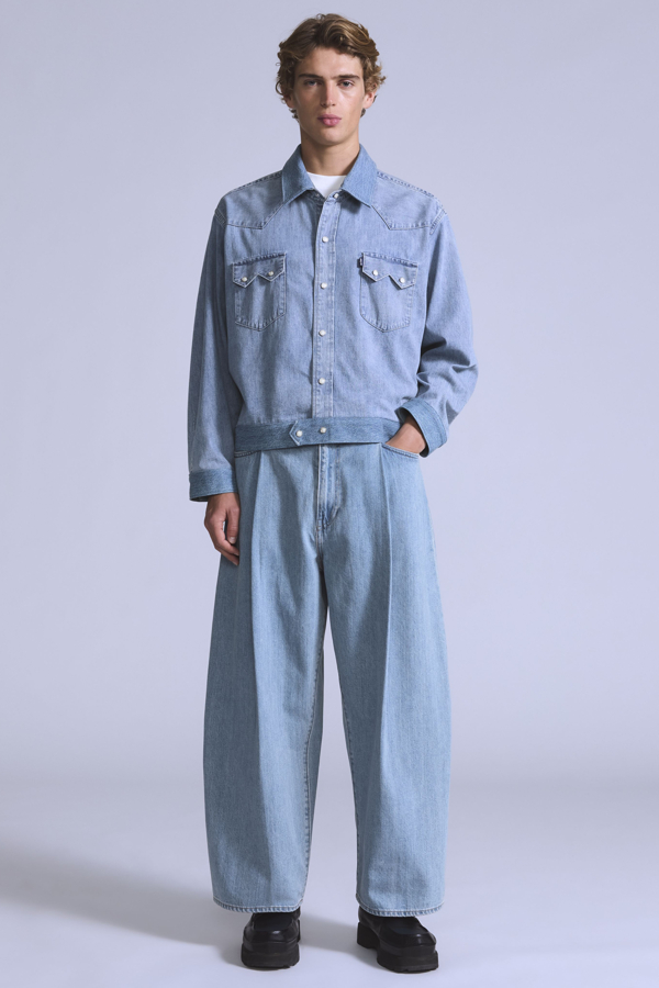 Levi's Wide Pleat Crop jeans - Men's - 30X30 -