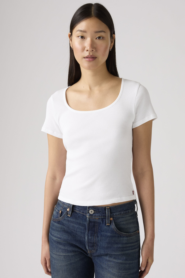 Levi's Essential Square Neck T shirt - Women's - XS -