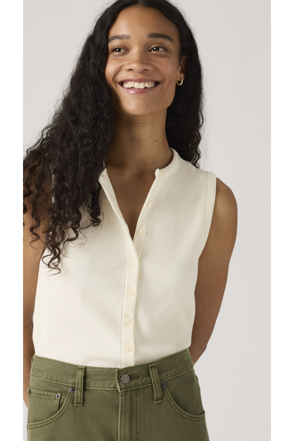 Levi's Rory blouse met knoopsluiting - Women's - L -