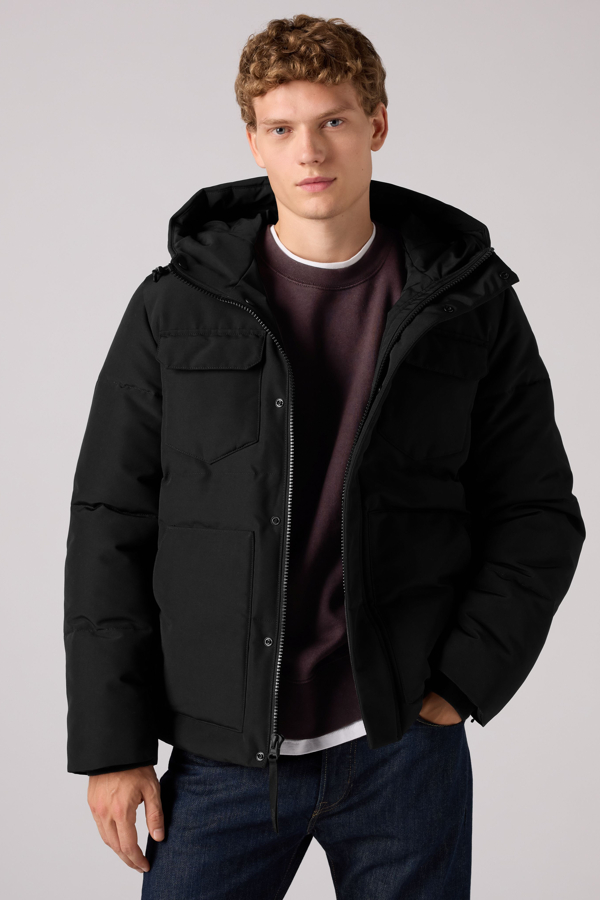Levi's Workwear Puffer Hoody - Men's - S - Zwart / Black