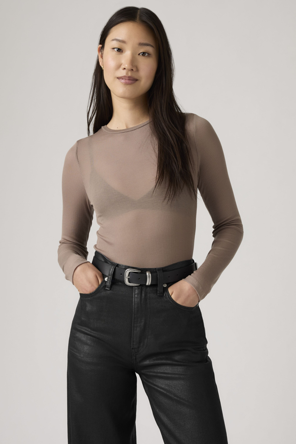 Levi's Sheer Layering Top met lange mouwen - Women's - M -