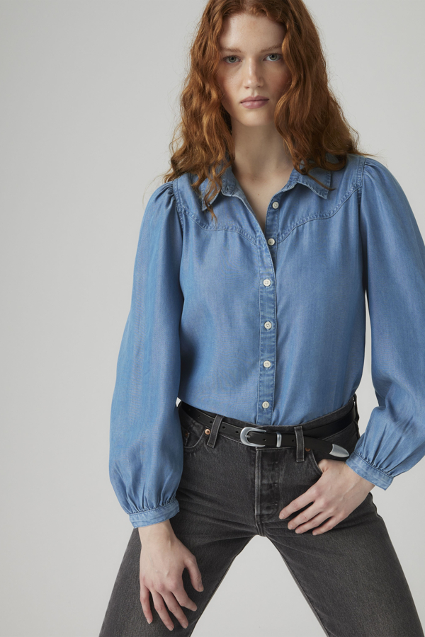 Levi's Journey Western Lightweight blouse - Women's - L -