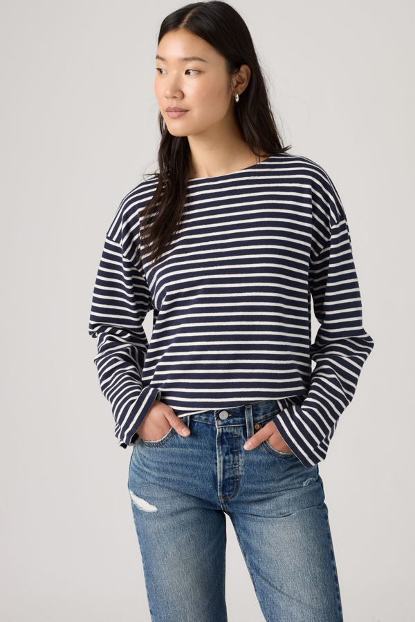 Levi's Women's Esme Relaxed Long Sleeve Top - Women's - XS -