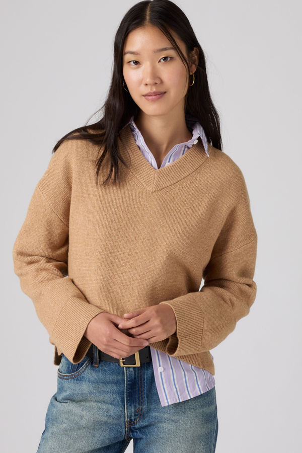 Levi's Supersoft V Neck Sweater - Women's - M -