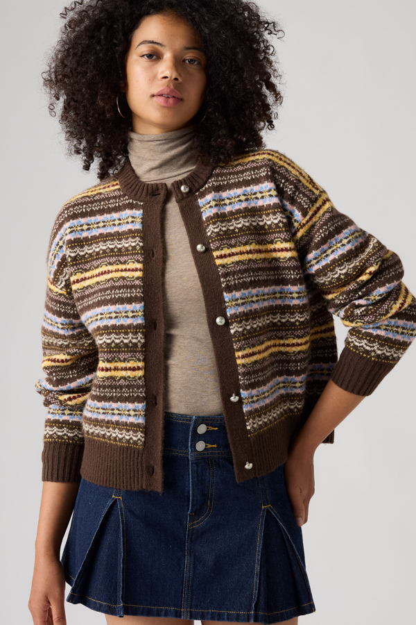 Levi's Charlotte Crewneck Cardigan - Women's - XS -