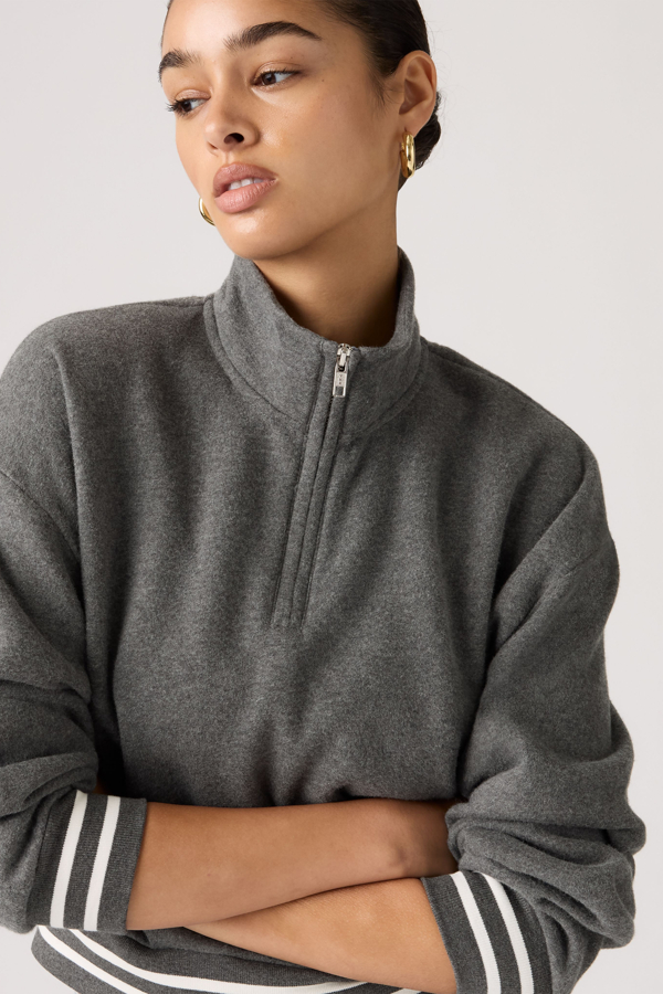 Levi's Everyday sweatshirt met kwartrits - Women's - XS -