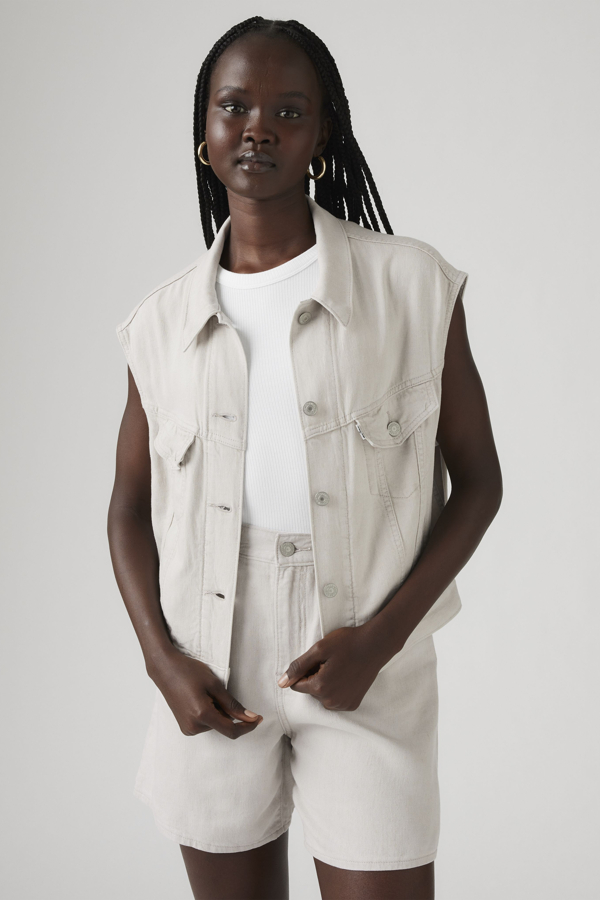 Levi's Gekrompen 90's gilet - Women's - M -