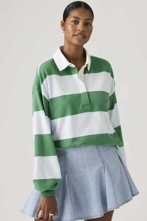 Levi's Reenie Rugby T shirt met lange mouwen - Women's - M -