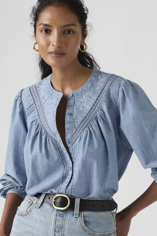 Levi's Cleo blouse met lange mouwen - Women's - M -