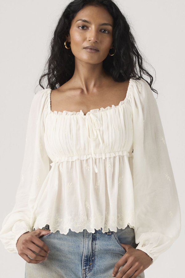 Levi's Ottie Boho blouse met lange mouwen - Women's - XS -