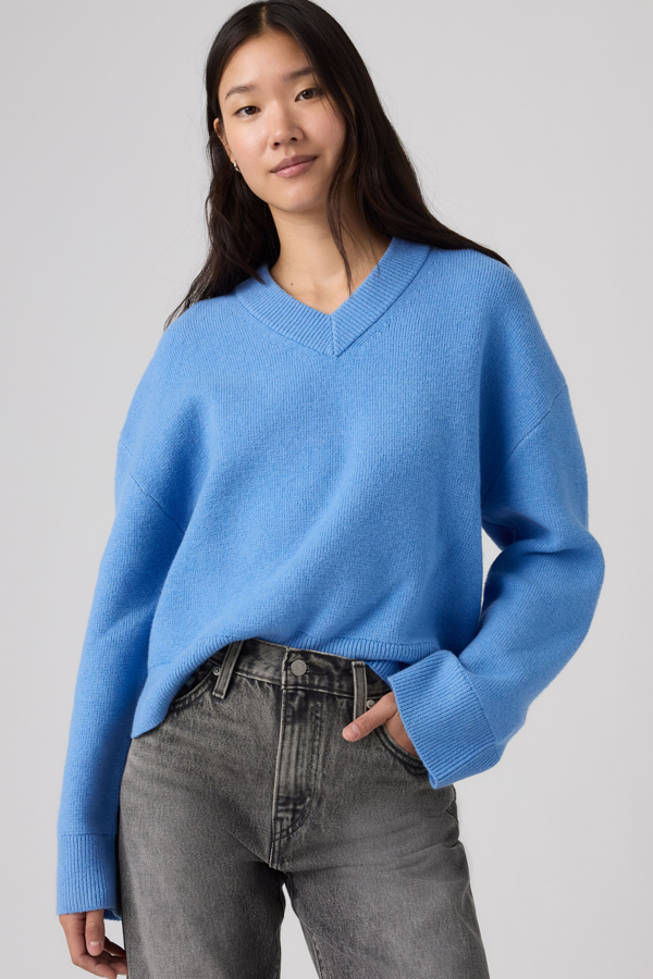 Levi's Supersoft V Neck Sweater - Women's - XS -