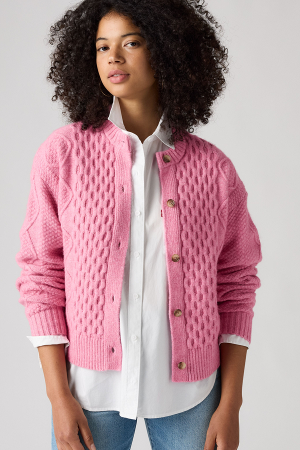 Levi's Charlotte Crewneck Cardigan - Women's - L -