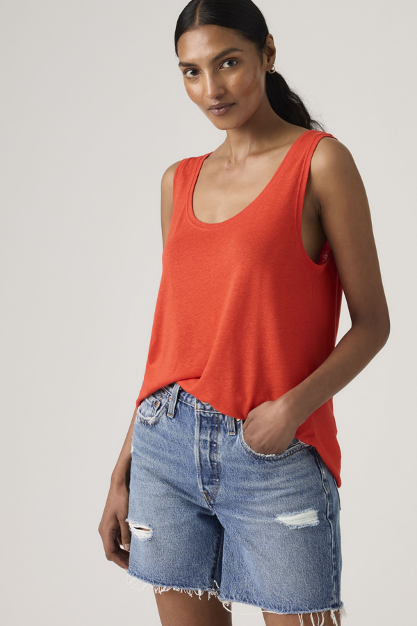 Levi's Lori Scoop linnen tanktop - Women's - M -