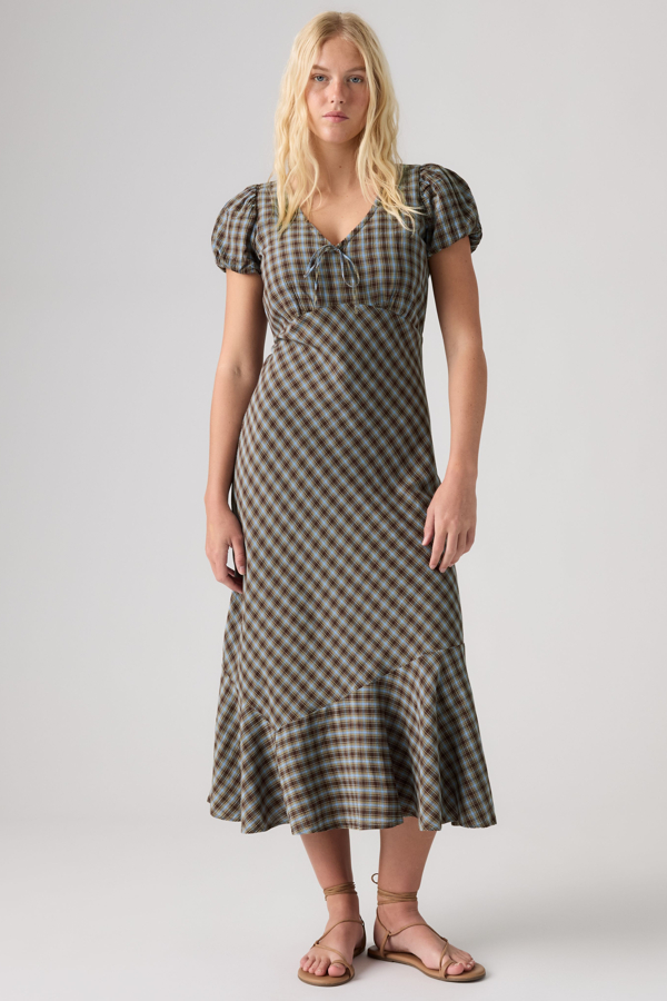 Levi's Lira Short Sleeve Midi Dress - Women's - L -