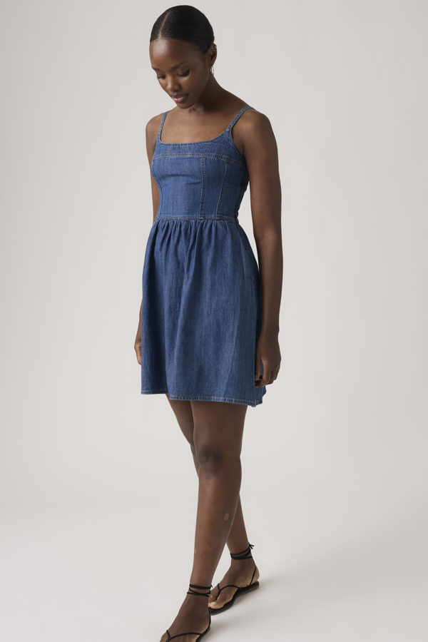 Levi's Jadine denim jurk - Women's - L -