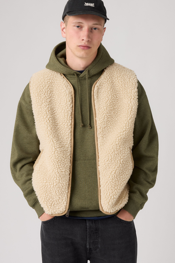 Levi's Seacliff Sherpa Vest - Men's - M -