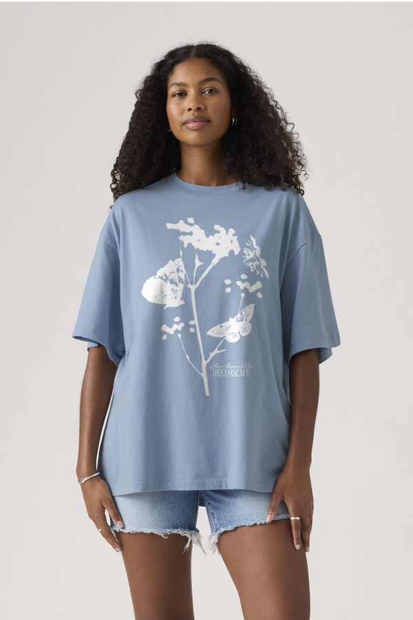 Levi's Short Stack T shirt met print - Women's - S -