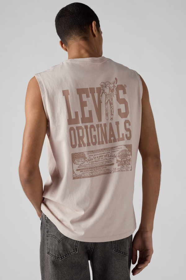 Levi's Muscle tanktop met print - Men's - M -
