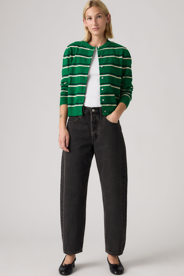 Levi's 80s Taper Ankle jeans - Women's - 24X26 - Zwart / Influential Lady Stone