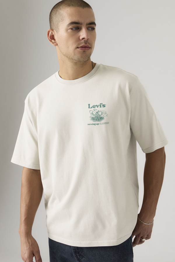 Levi's T shirt met halflange mouwen - Men's - S -