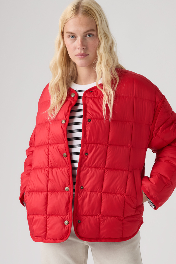 Levi's Poppy Quilted Puffer Jacket - Women's - S -