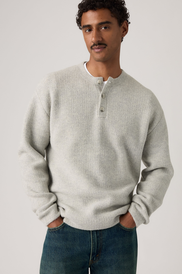 Levi's Woodacre Henley Sweater - Men's - L -