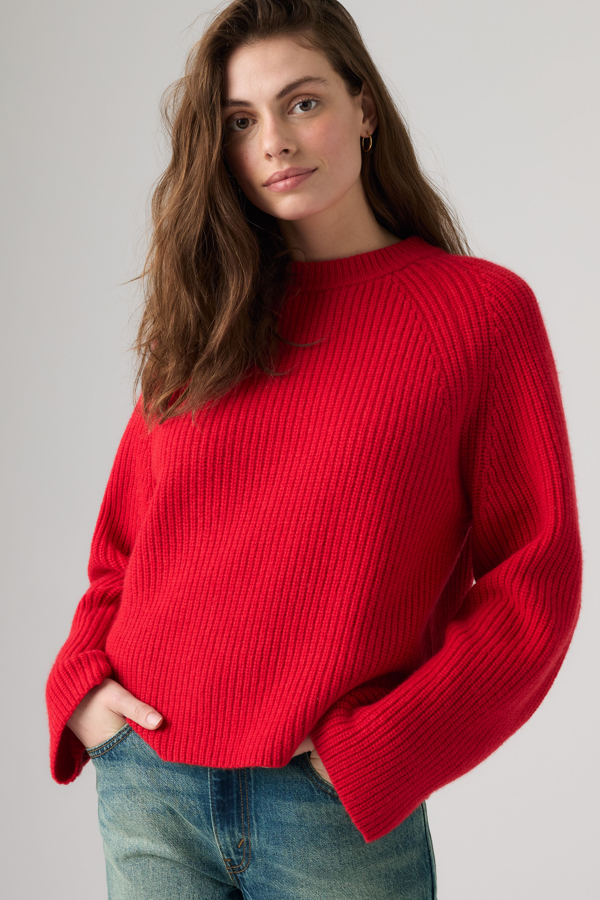 Levi's Frida Wool Crewneck Sweater - Women's - L -