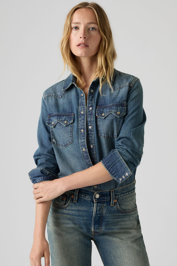 Levi's Heritage Western Sawtooth Shirt - Women's - XS -