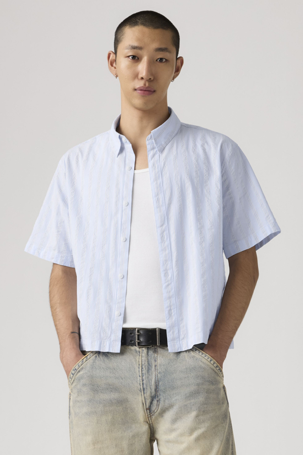 Levi's Lama Boxy overhemd met korte mouwen - Men's - M -