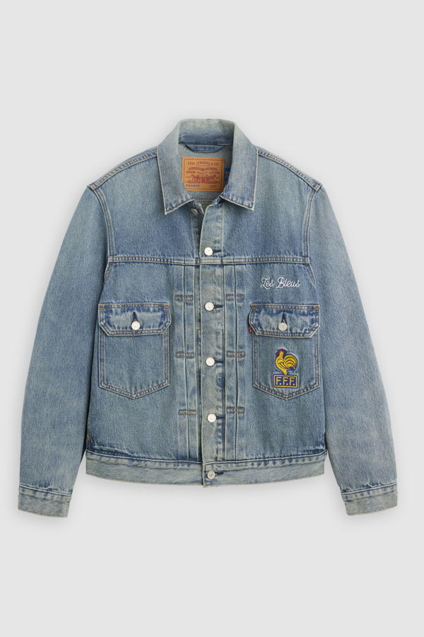 Levi's France Football Type II Trucker Jacket - Men's - S -