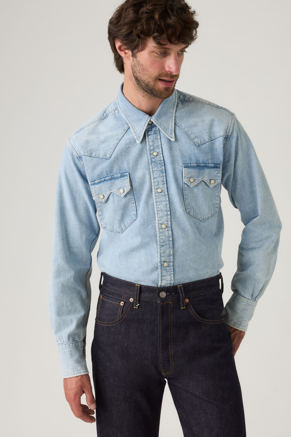 Levi's Vintage Clothing Shorthorn Sawtooth overhemd - Men's - M -