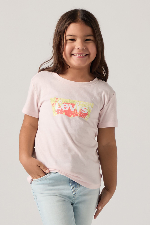 Levi's Kids Strawberry Snap Hoodie - girl - 8A -