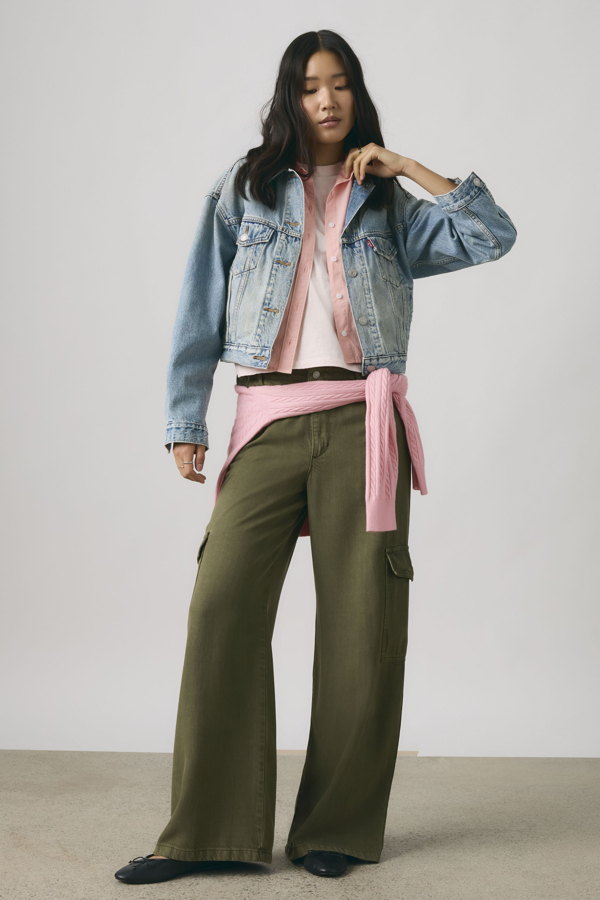 Levi's Baggy Dad Lightweight cargobroek - Women's - 28X32 -