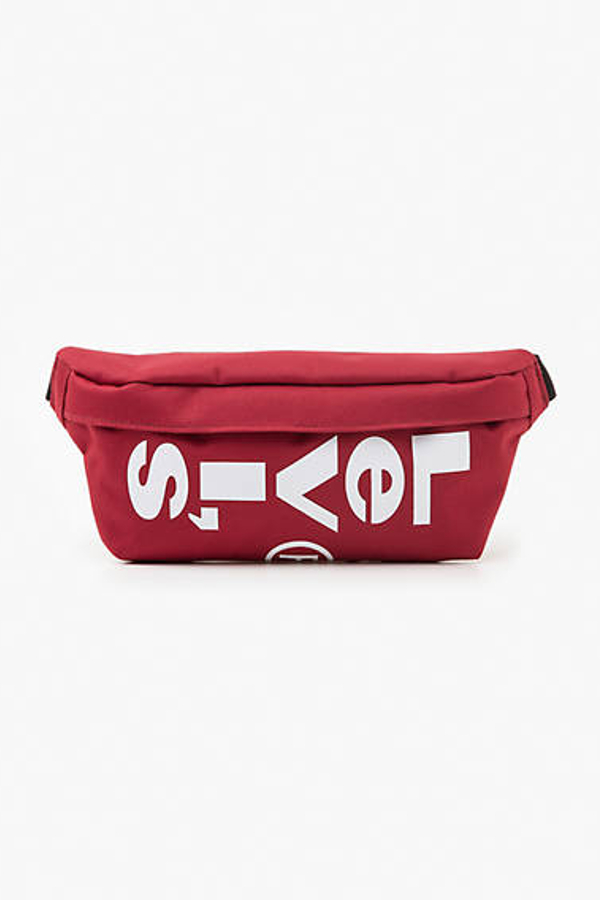 Riñonera Pequeña Banana Wordmark - Mujer - One Size - Rojo / Brilliant Red