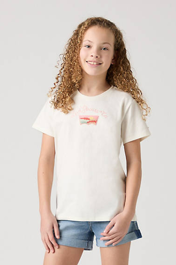Camiseta Desert Batwing para adolescentes - Chicas - 10A - Blanco / Gardenia
