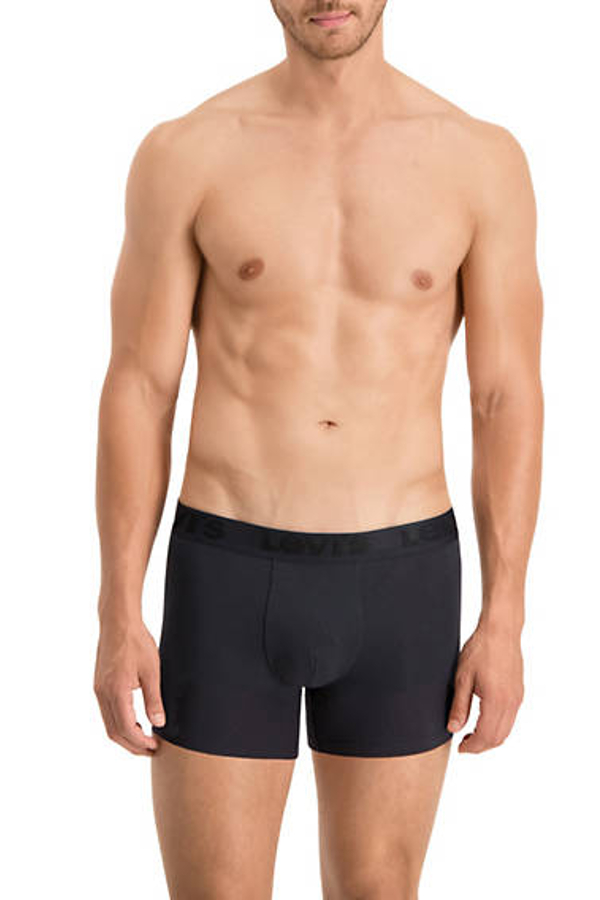Bóxer premium Levi's: paquete de 3 - Hombre - 2XL - Negro / Black