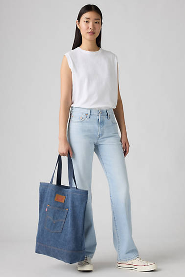 Tote Levi's Back Pocket - Mujer - One Size - Azul / Vaqueros Blue