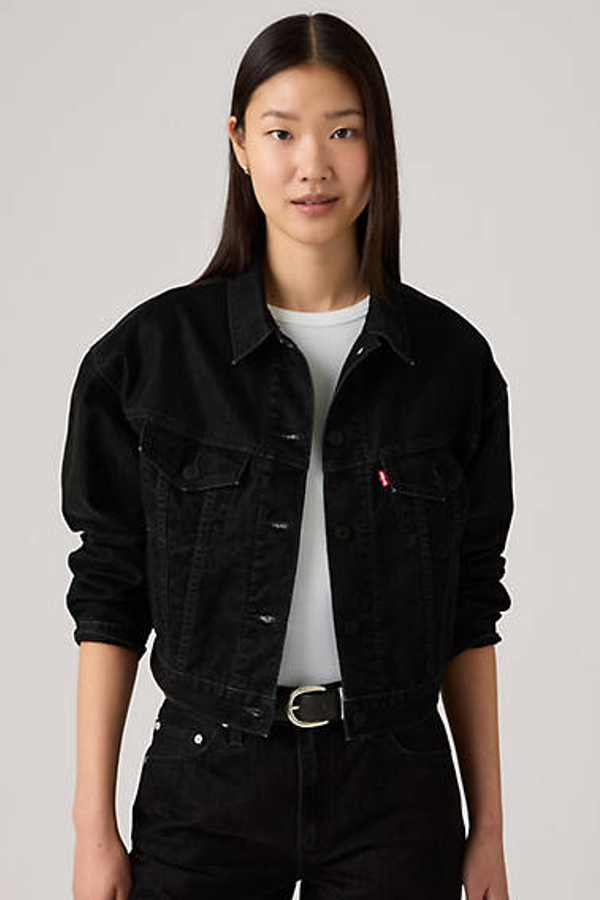 Trucker Jacket 90s - Mujer - L - Azul / Birds Of A Feather Trkr