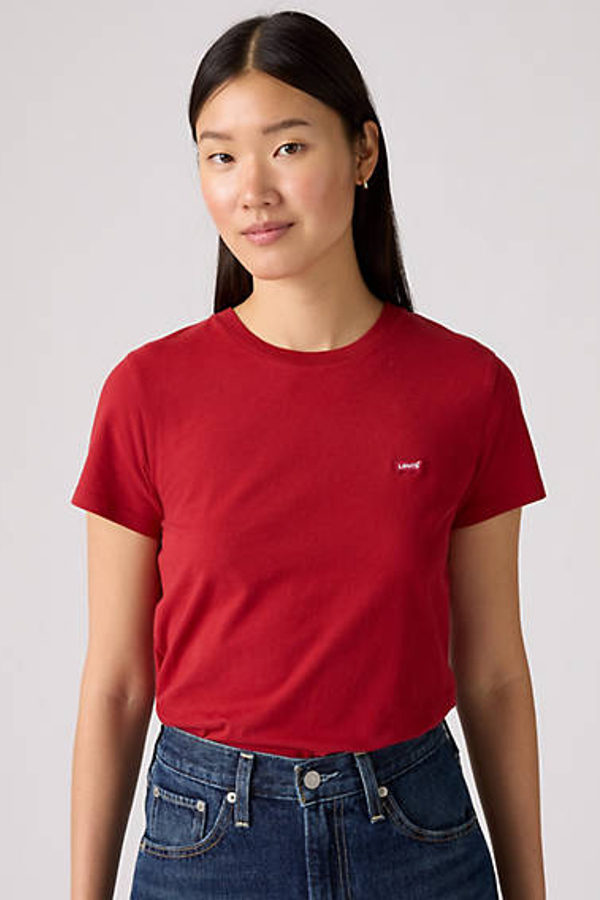 Camiseta Perfect - Mujer - XS - Rojo / Rhythmic Red Cotton