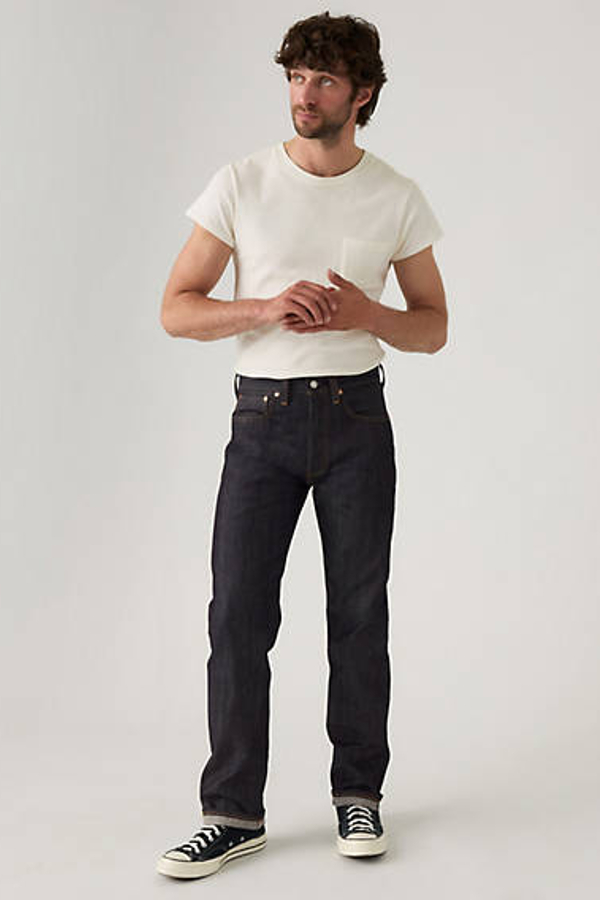 Jean 501 Levi's Vintage Clothing 1947 - Hombre - 36X32 - Azul / Indigo Rigid