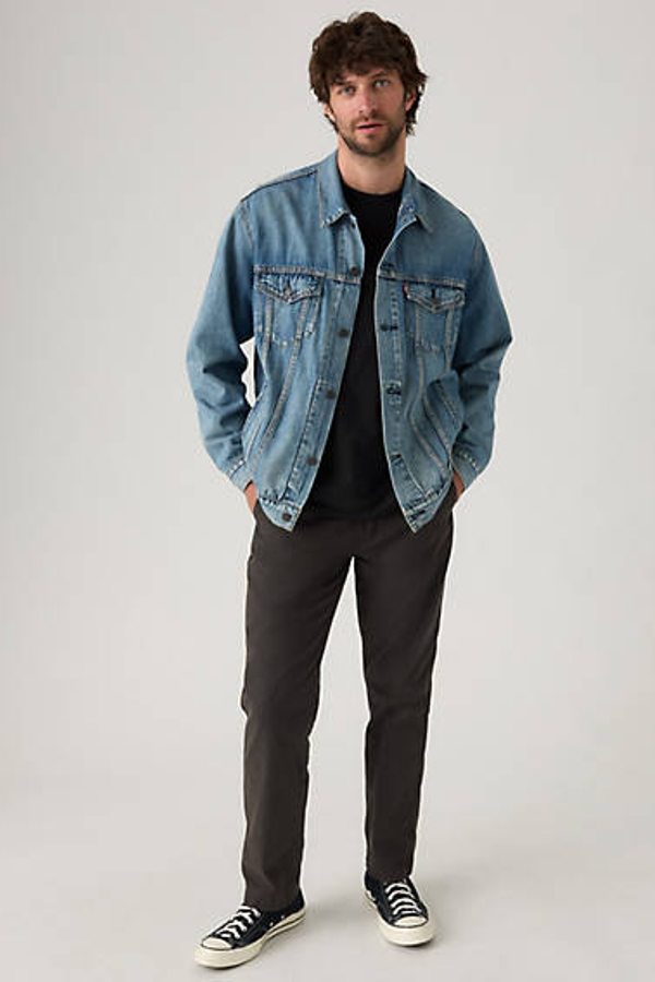 Pantalones XX Chino Authentic Relaxed - Hombre - 30X34 - Negro / Washed Black Lightweight Twill