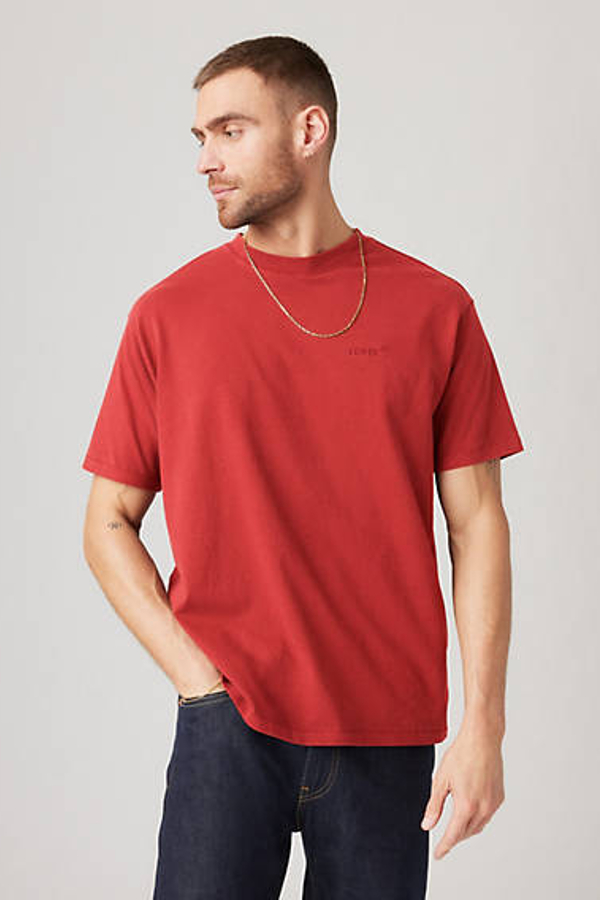 Camiseta Red Tab Vintage - Hombre - M - Rojo / Garment Dye Jalapeno Jersey